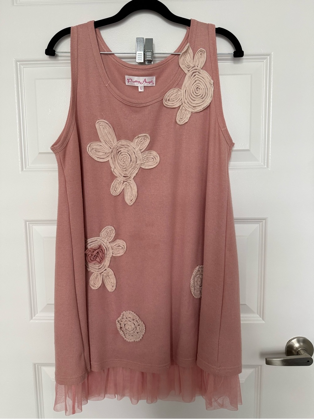 Pretty Angel Dusty Pink Knit Top